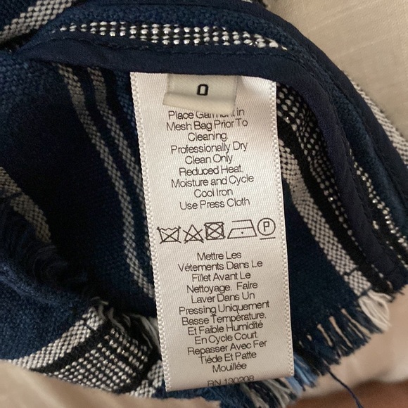 EDUN Raw Edge Stripe Shorts Bono Made In Kenya  (10) - Picture 6 of 6